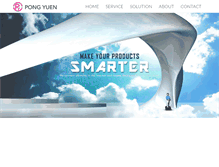 Tablet Screenshot of pongyuen.com.hk